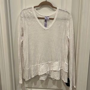 Wilt long sleeve ruffle tee